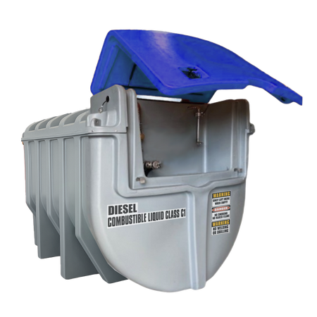SureFill 10,000L Bunded Polyethylene Diesel Tank