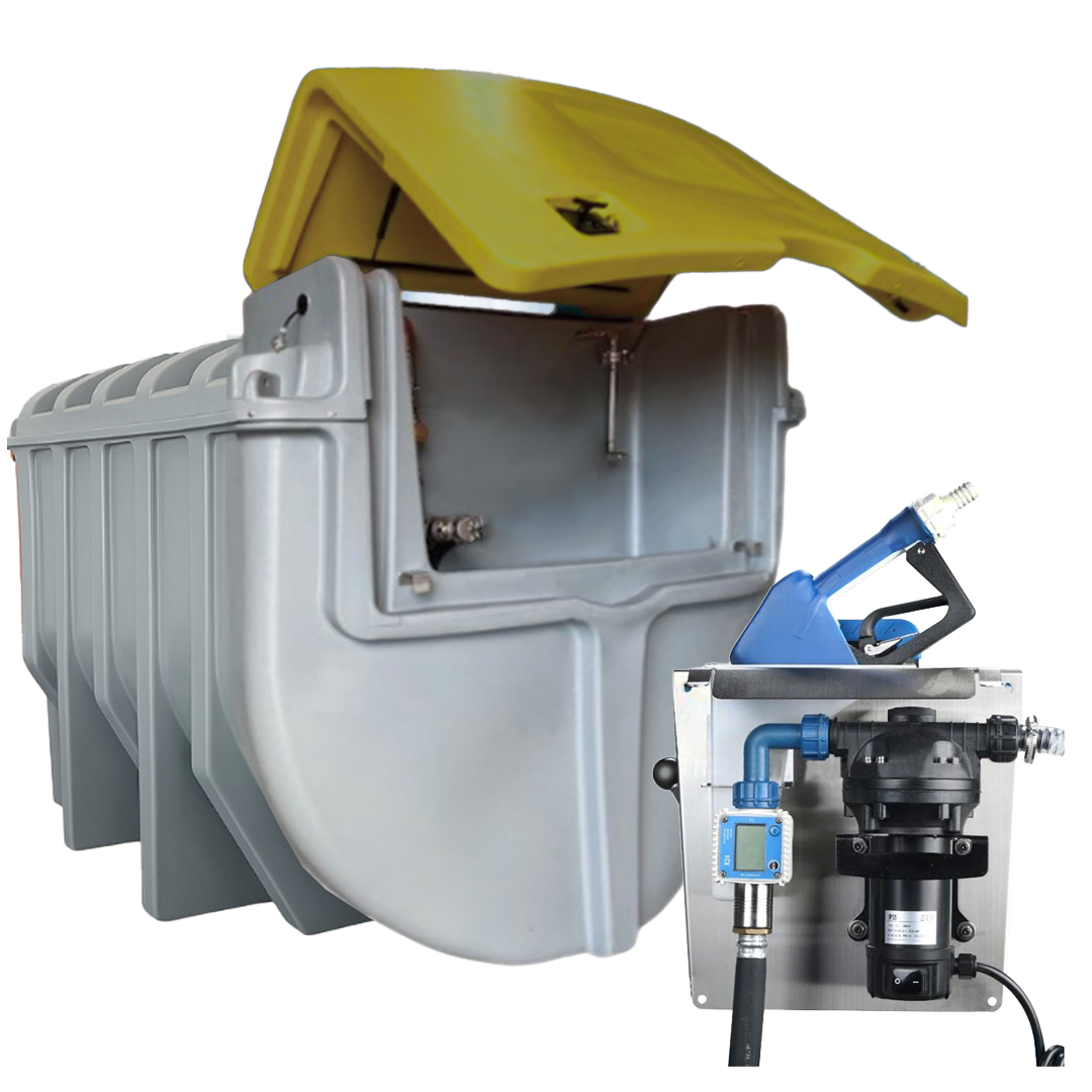 SureFill 10,000L Bunded Polyethylene Adblue Tank with 240V Pump Kit