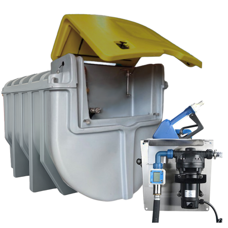SureFill 10,000L Bunded Polyethylene Adblue Tank with 240V Pump Kit