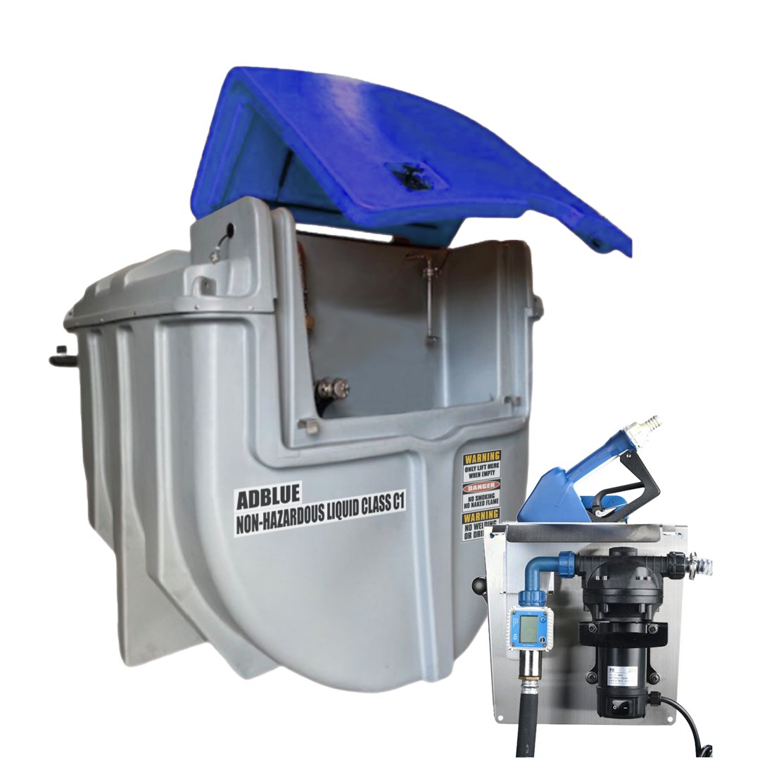 SureFill 5,000L Bunded Polyethylene AdBlue Tank with 240V Pump Kit