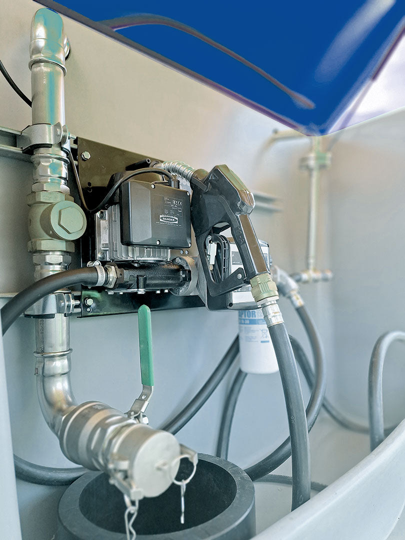 SureFill Basic Diesel Pump Kit in Poly Tank